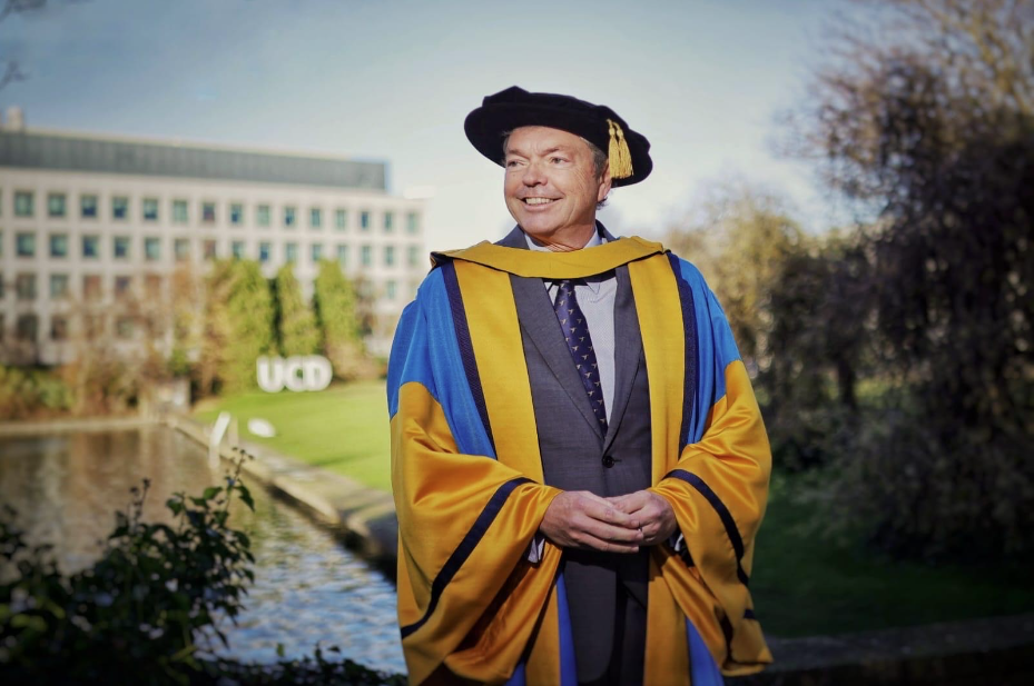 Mark Dobbin receives Honorary Degree of Doctor of Arts